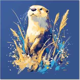 otter Posters and Art